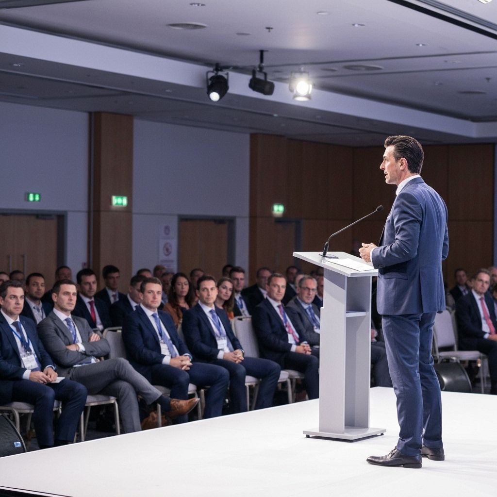 Conference speaker